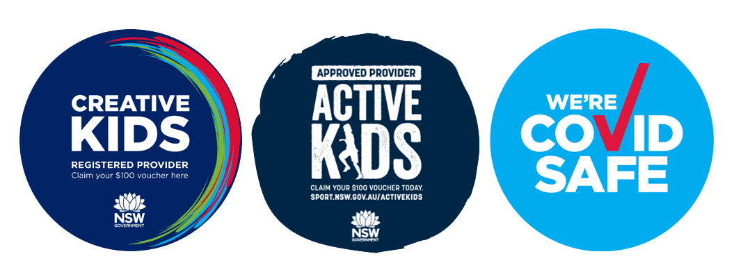 Active Kids - Creative Kids Approved Provider logos